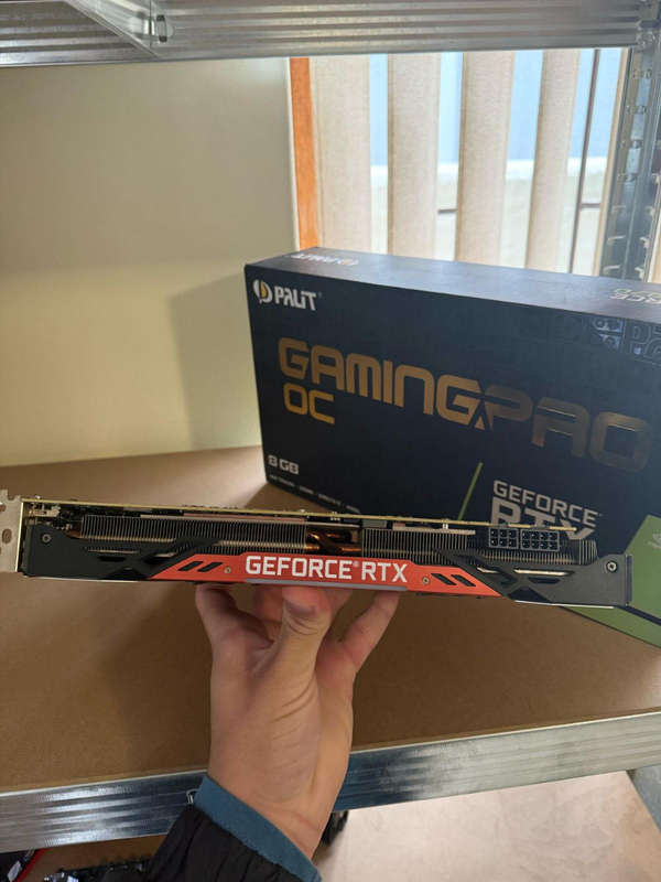 Palit Gaming Pro RTX2070 OC 8GB GDDR6 Graphics Card**6 + 8 Pin Power needed