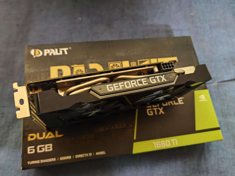 Palit Dual GeForce GTX 1660 Ti 6GB GDDR6 Graphics Card**Original Packaging**