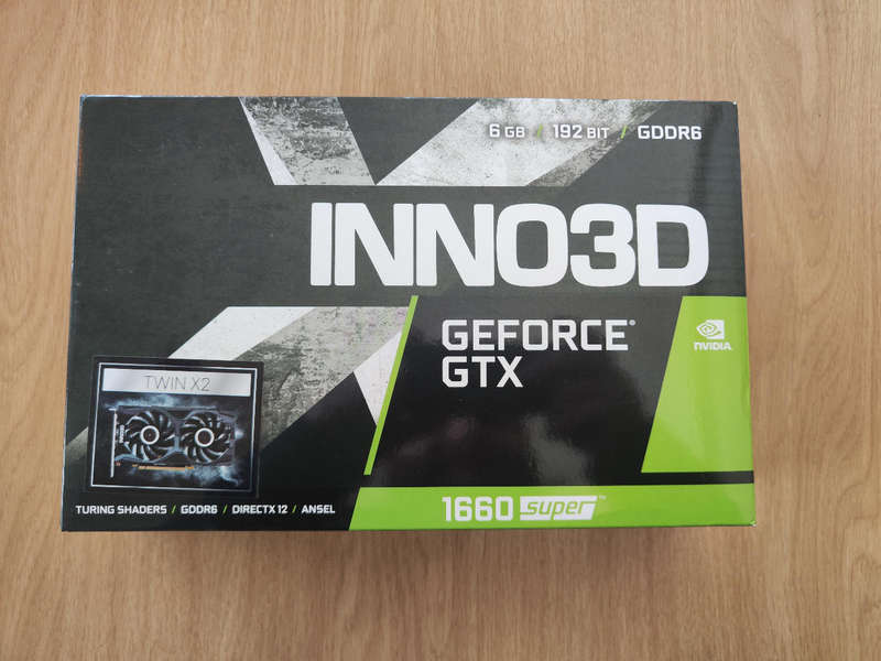 Inno3D twin X2 GTX1660 Super 6GB GDDR6 Graphics card with Original Box