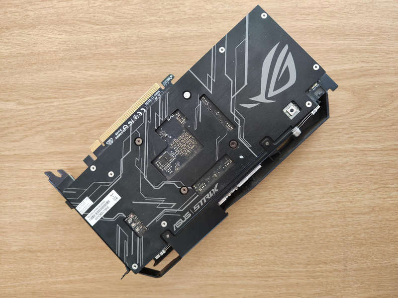 Asus ROG Strix GTX1650 4GB Graphics card**6 Pin Power**RGB**