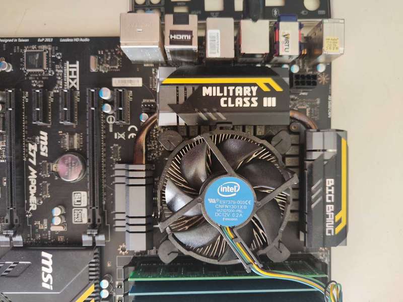 MSI Z77 Mpower Big Bang Gaming Board Combo**i5 3570K**16GB