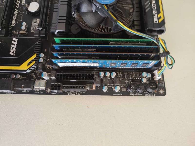 MSI Z77 Mpower Big Bang Gaming Board Combo**i5 3570K**16GB