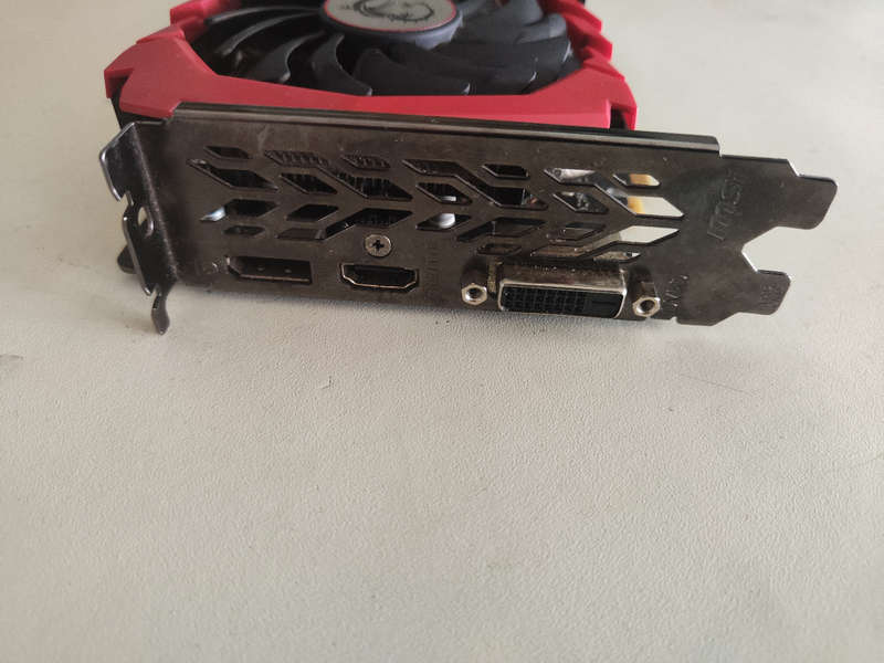 MSI Gaming X GTX1050 Ti 4GB GDDR5 Graphics card**6 Pin PCIE Power Needed**