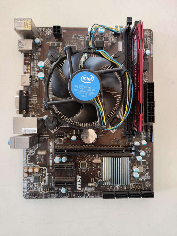 Intel core i5 7400 Combo**MSI H110M Pro Motherboard**8GB DDR4 Gaming Ram