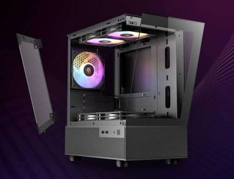 Antec CX200M Elite RGB Gaming Case**5 Static RGB Fans included**