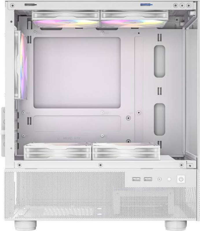 Antec CX200M Elite RGB WHITE Gaming Case**5 Static RGB Fans Included**