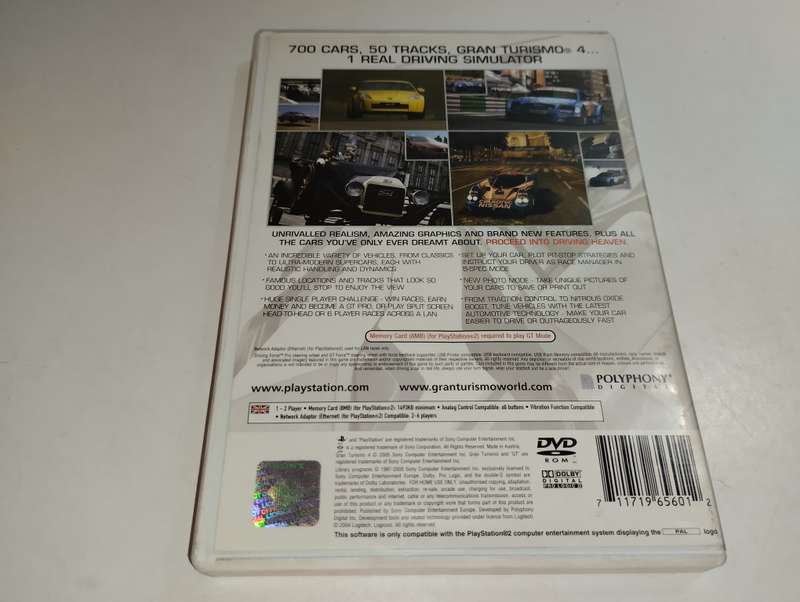 Gran Turismo 4 (PS2 PAL) (2004)