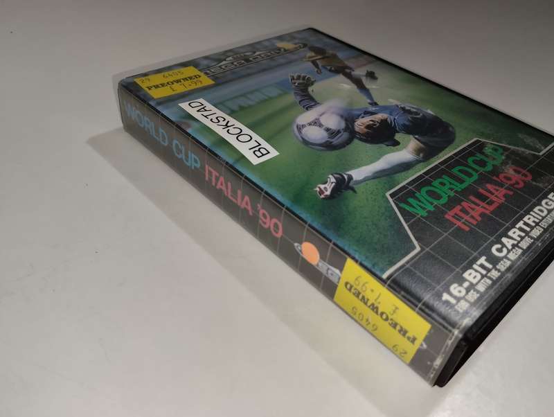 World Cup Italia '90 & World Class Leader Board Sega Mega Drive Bundle (MD, PAL, CIB)