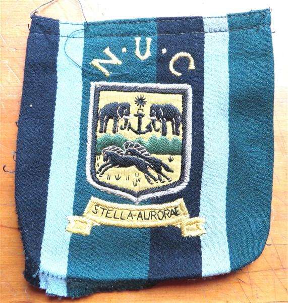 Vintage Natal Embroidered Badge Blazer Pocket