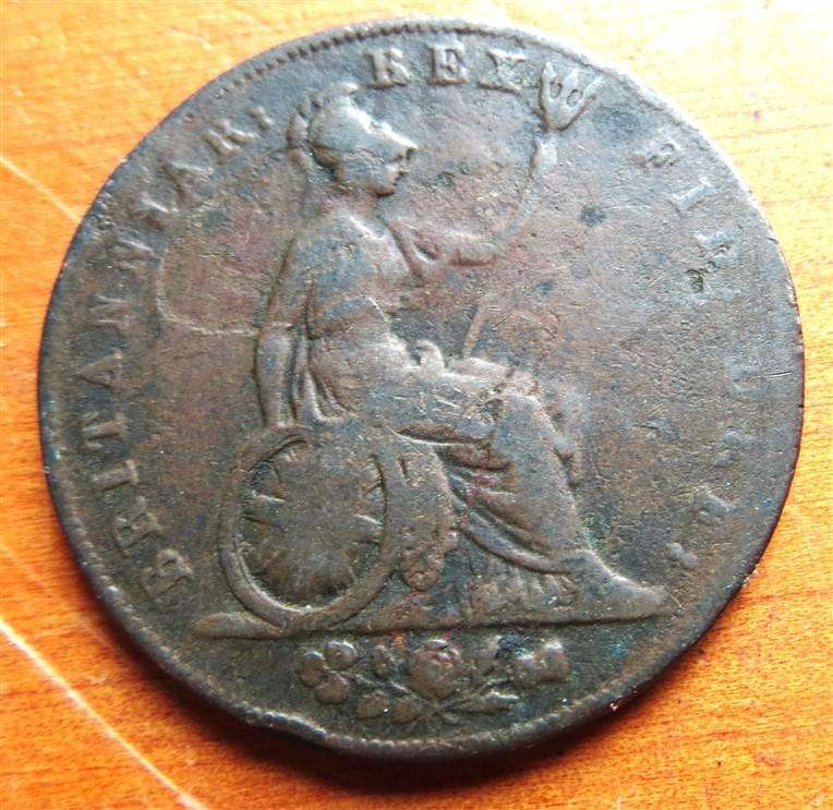 1827 GB Penny - George IV