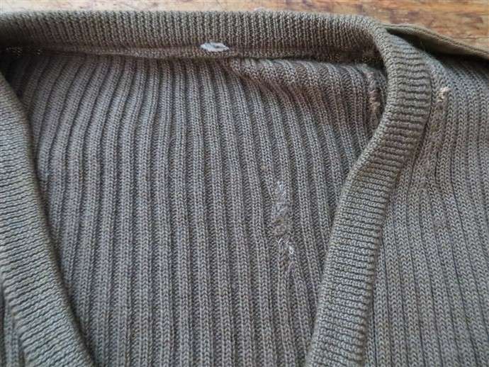 SA Army Jersey with elbows and epaulettes - repairs on jersey