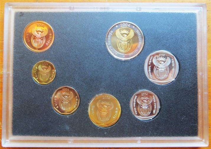 2004 RSA Proof Set - No Outer Box
