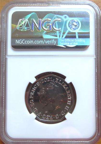2021 GB 50p MS66DPL Olympics Team Great Britain