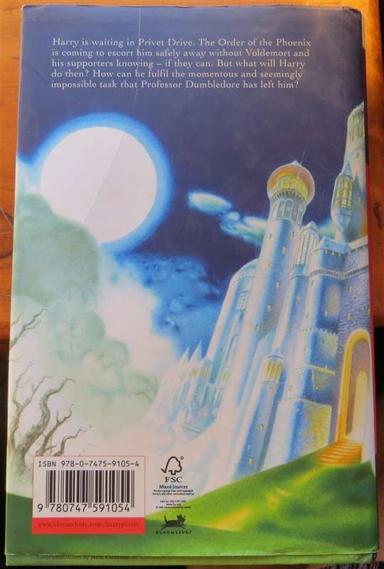 Harry Potter & the Deathly Hallows, Hardcover, 1st Edition