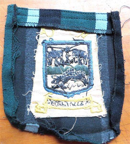 Vintage Natal Embroidered Badge Blazer Pocket