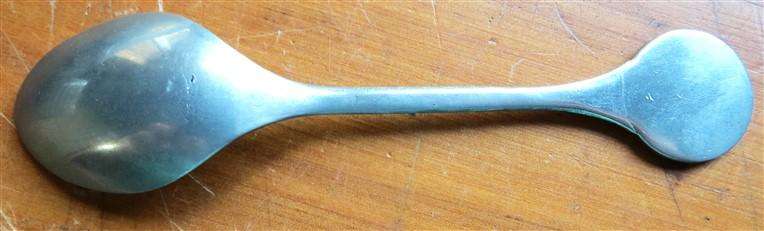 President S.J.P Paul Kruger Teaspoon - Unknown Metal / Origin