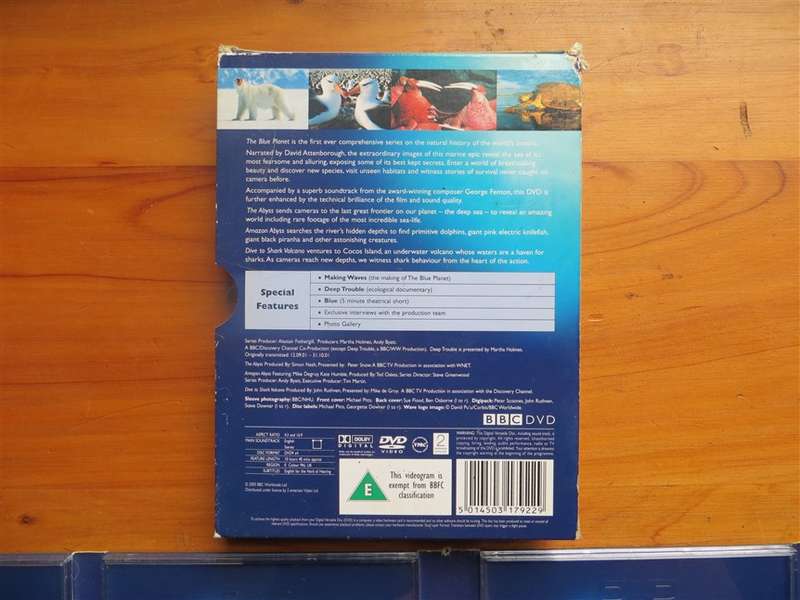 The Blue Planet 4 disc Special Edition DVD Set