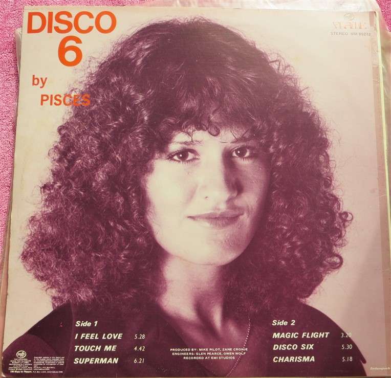 Disco 6 Pisces Vintage Vinyl LP - VG