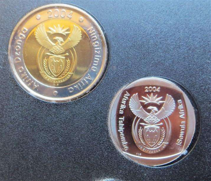 2004 RSA Proof Set - No Outer Box