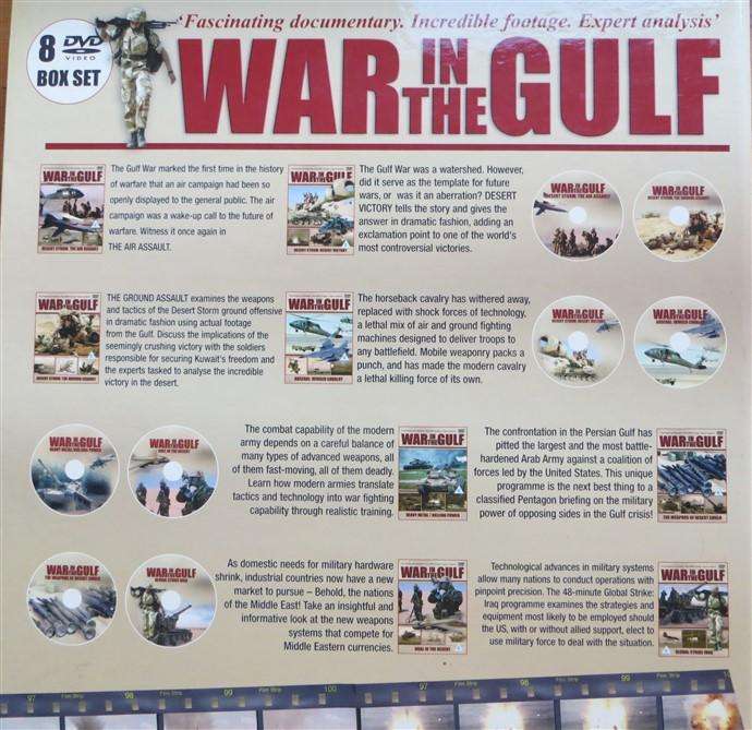 War in the Gulf - 8 x DVD Box Set