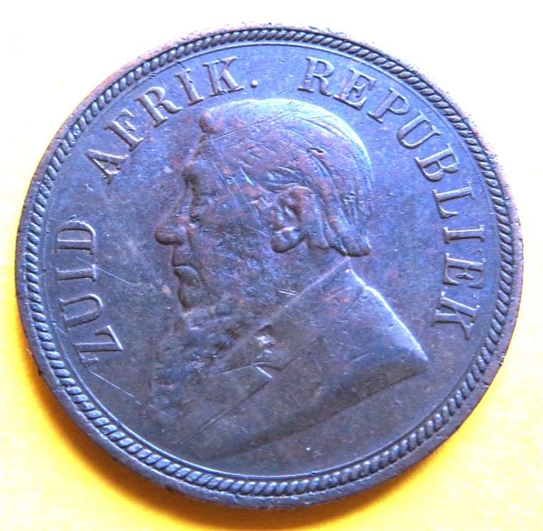 1898 ZAR Penny 1d