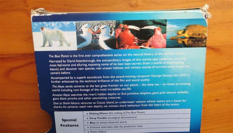 The Blue Planet 4 disc Special Edition DVD Set