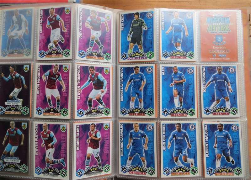 396 x Topps  2009/10 Match Attax Soccer Cards - Rooney/Managers/Man of the Match