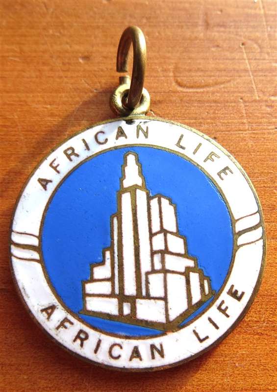Vintage African Life Policy Pendant