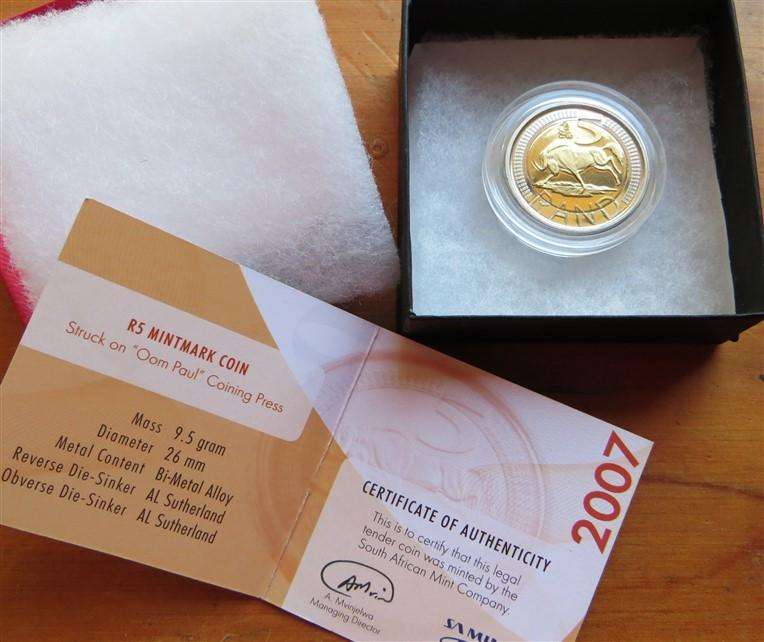 2007 Oom Paul R5 in Box + Certificate