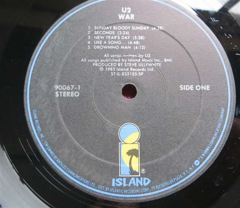 U2 - War Vintage Vinyl LP - VG