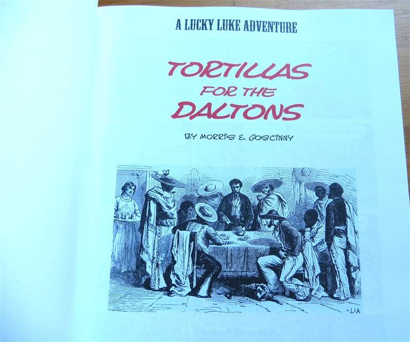 Tortillas for the Daltons - Lucky Luke - Morris & Goscinny Comic