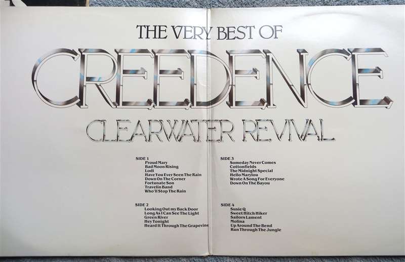 CREEDENCE CCR The Best of - Vintage Vinyl 2 X LP Set - VG
