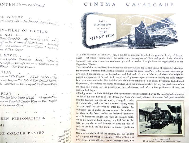 Cinema Cavalcade Album with Cigarette Cards 153/250 present