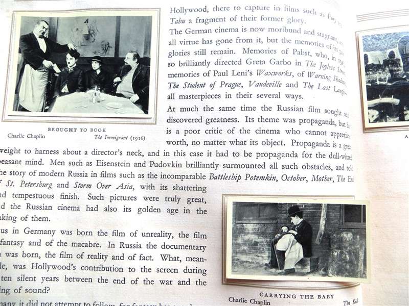 Cinema Cavalcade Album with Cigarette Cards 153/250 present