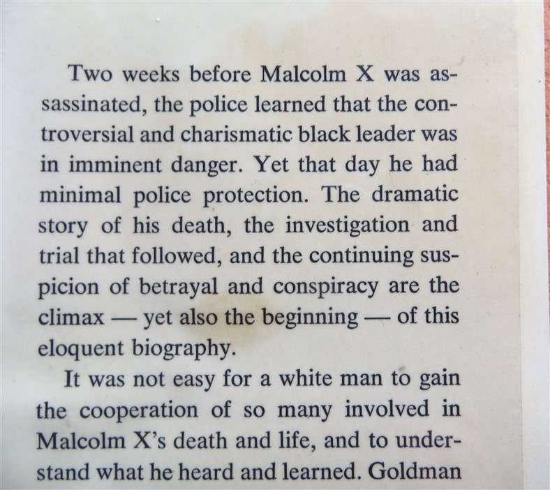 The Death & Life of Malcolm X - 1st Edition - Peter Goldman