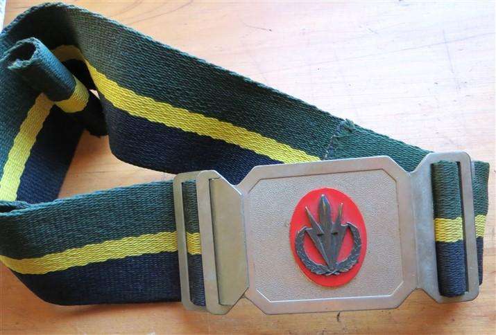 SADF 4 SAI Battalion Stable Belt