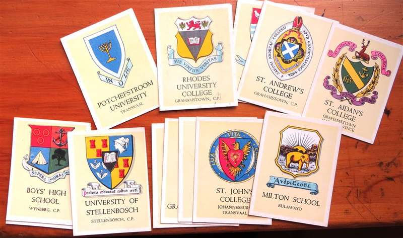 106 X Assorted Defence / War / School Crests Cigarette Cards - Bid per Card