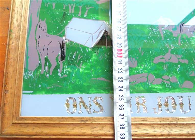 Vintage Voortrekker Monument Picture - Frames with Glass