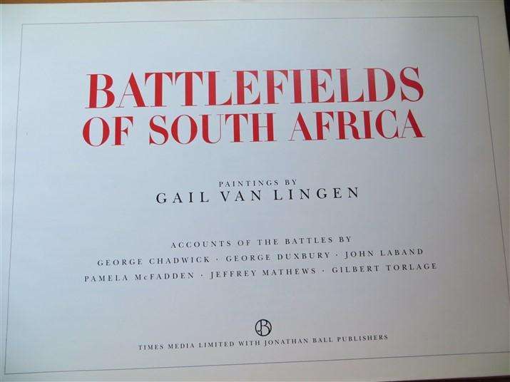 Battlefields of SA - Gail Van Lingen - Hardcover