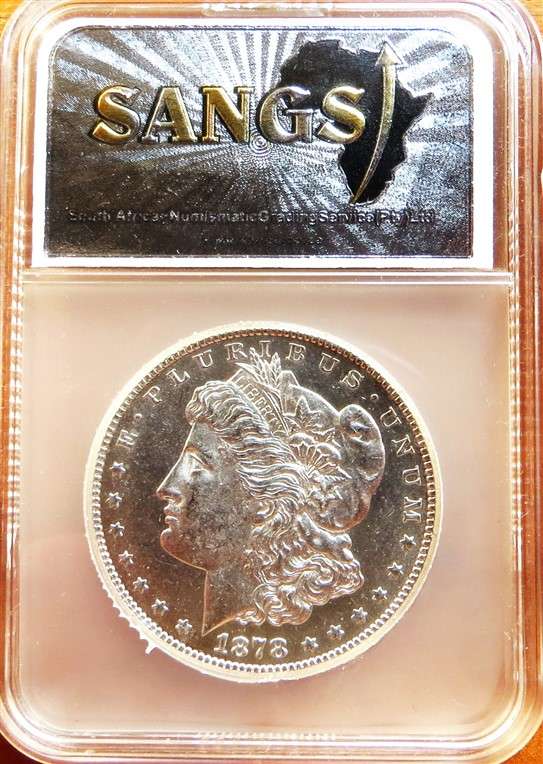 1878(S) Morgan Dollar Silver Graded MS62