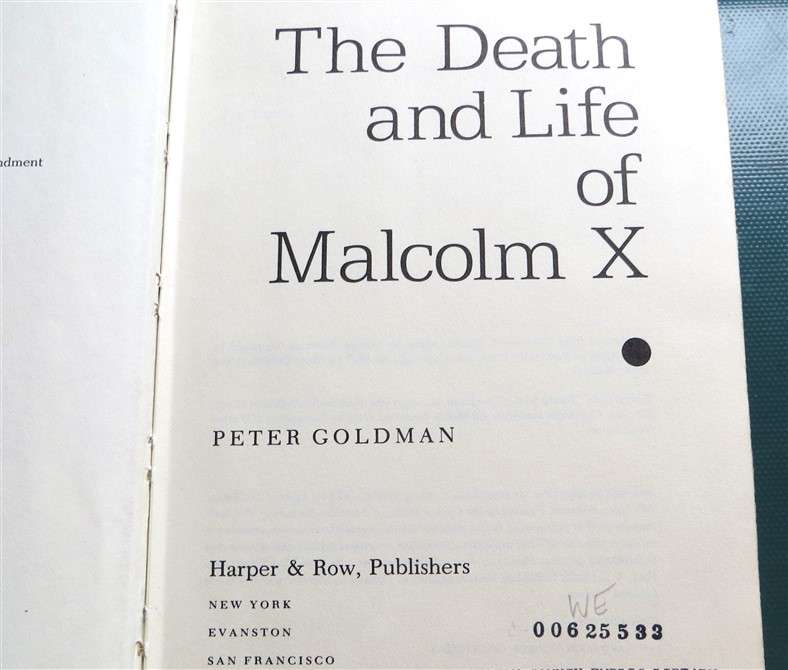 The Death & Life of Malcolm X - 1st Edition - Peter Goldman