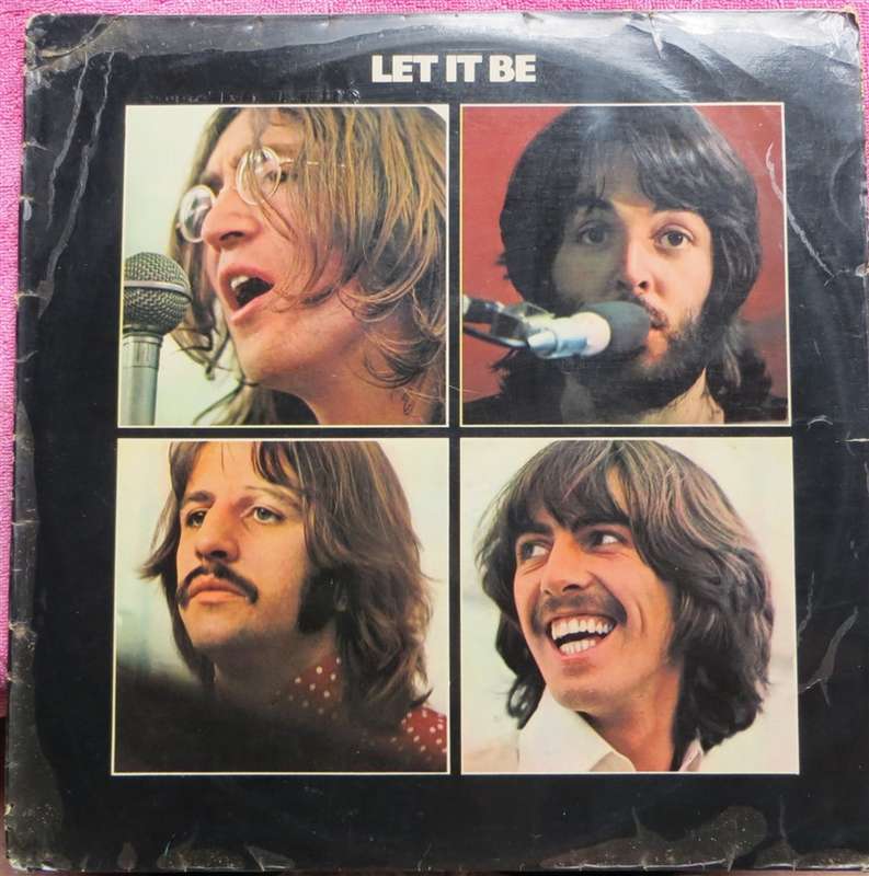 The Beatleas - Let it Be - Vintage Vinyl LP - G/VG
