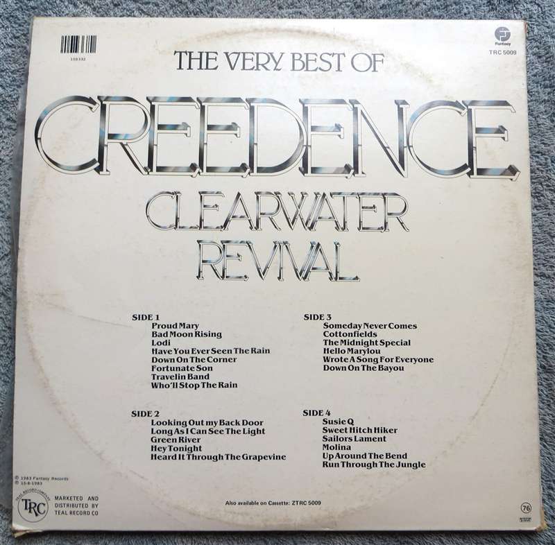 CREEDENCE CCR The Best of - Vintage Vinyl 2 X LP Set - VG
