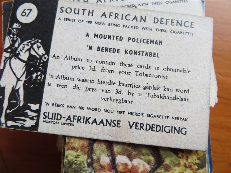 106 X Assorted Defence / War / School Crests Cigarette Cards - Bid per Card