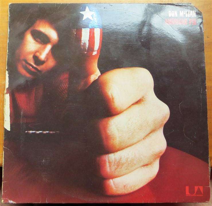 Don Mc Clean - American Pie - Vintage Vinyl LP Vinyl VG / Cover G