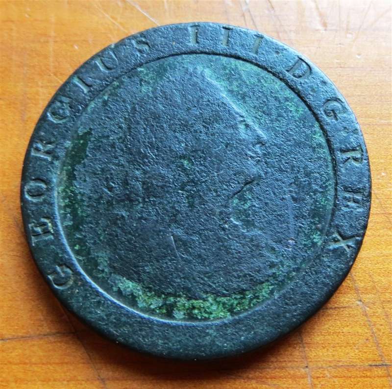 1797 GB Cartwheel Penny Coin