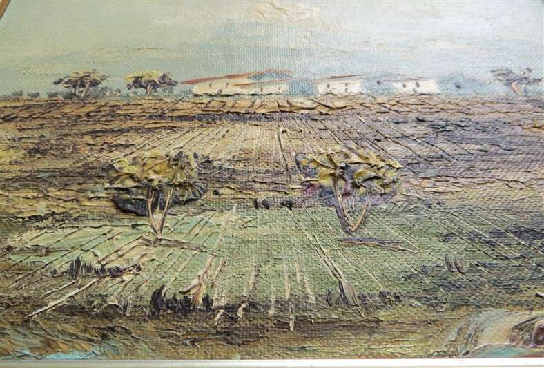 Landscape framed painting - Unknown Artist