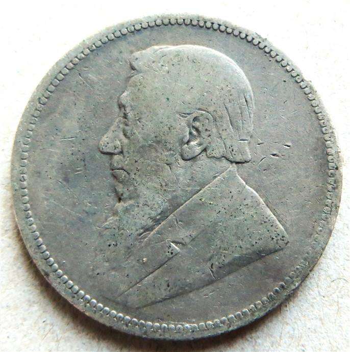 1892 ZAR 2 Shillings - Silver 92.5%