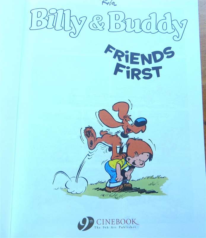 Billy & Buddy 3 - Friends First -  Roba Comic
