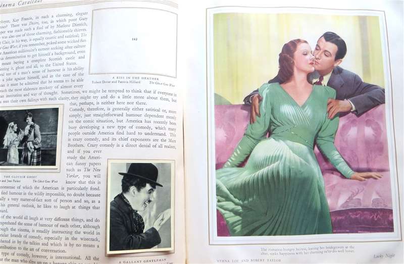 Cinema Cavalcade Album with Cigarette Cards 153/250 present